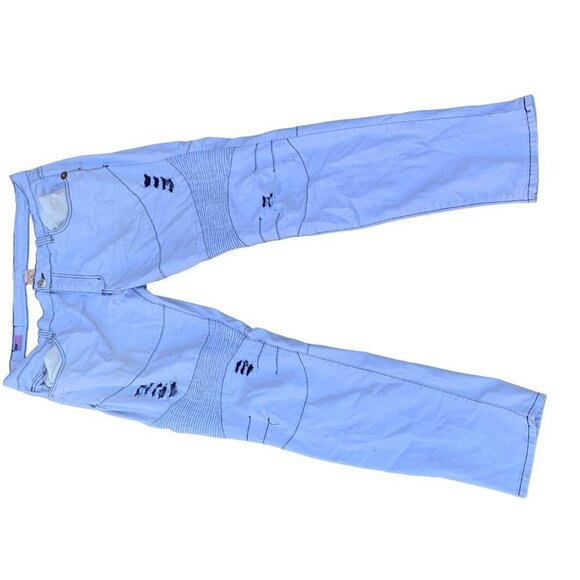 VINTAGE True Religion Jeans Size 36 White - Picture 3 of 7